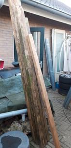 Paal hardhout. Hardhouten balken. Schutting balken, Tuin en Terras, Palen, Balken en Planken, Gebruikt, Palen, Ophalen of Verzenden