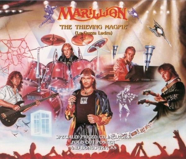 Marillion - The thieving magpie - 2 cds + poster, Ophalen of Verzenden, Zo goed als nieuw, Progressive