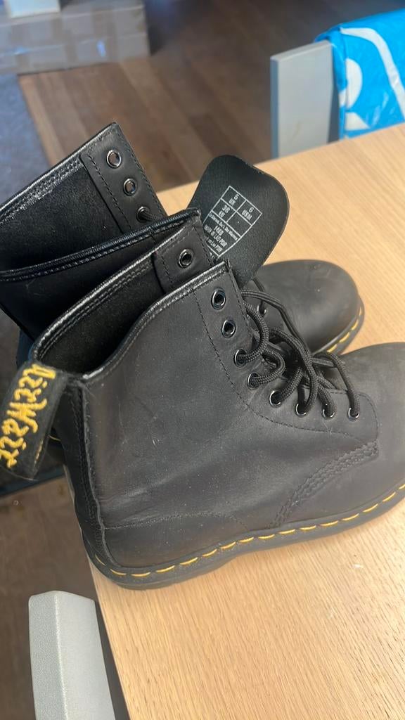 Dr Martens origineel mt 38/5, Ophalen of Verzenden, Zo goed als nieuw, Zwart