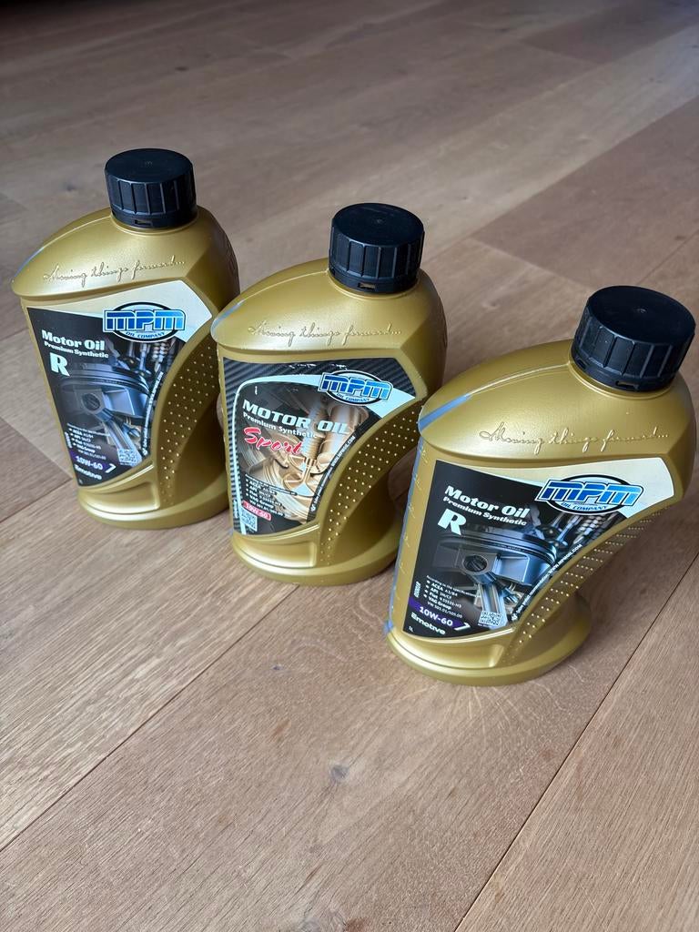 MPM Motorolie 10W-60 Premium Synthetic, Ophalen of Verzenden, Nieuw