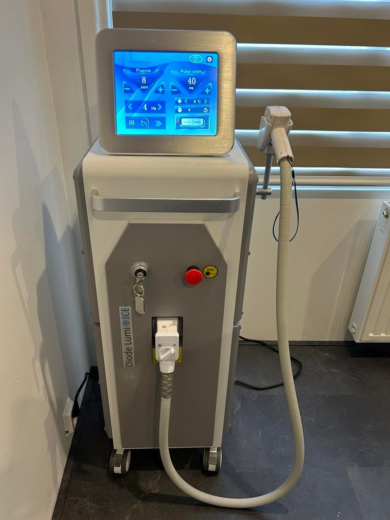 Diode Lumi Ice laser met nog ruim 28 miljoen flitsen, Ophalen, Zo goed als nieuw, Scheren en Epileren