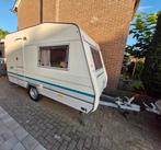 Eifelland Holiday '97 met 3 p. stapelbed - compacte caravan!, Standaardzit, 75 kg, Voortentlamp, 4 tot 5 meter