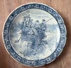 2 Grote Delfts Blauwe Wandborden, Antiek en Kunst, Ophalen