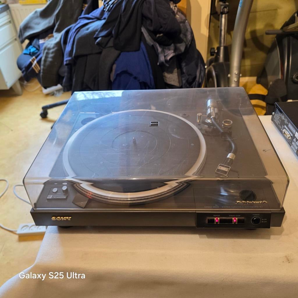 Sony PS-X7 platenspeler met Ortofon element, Ophalen