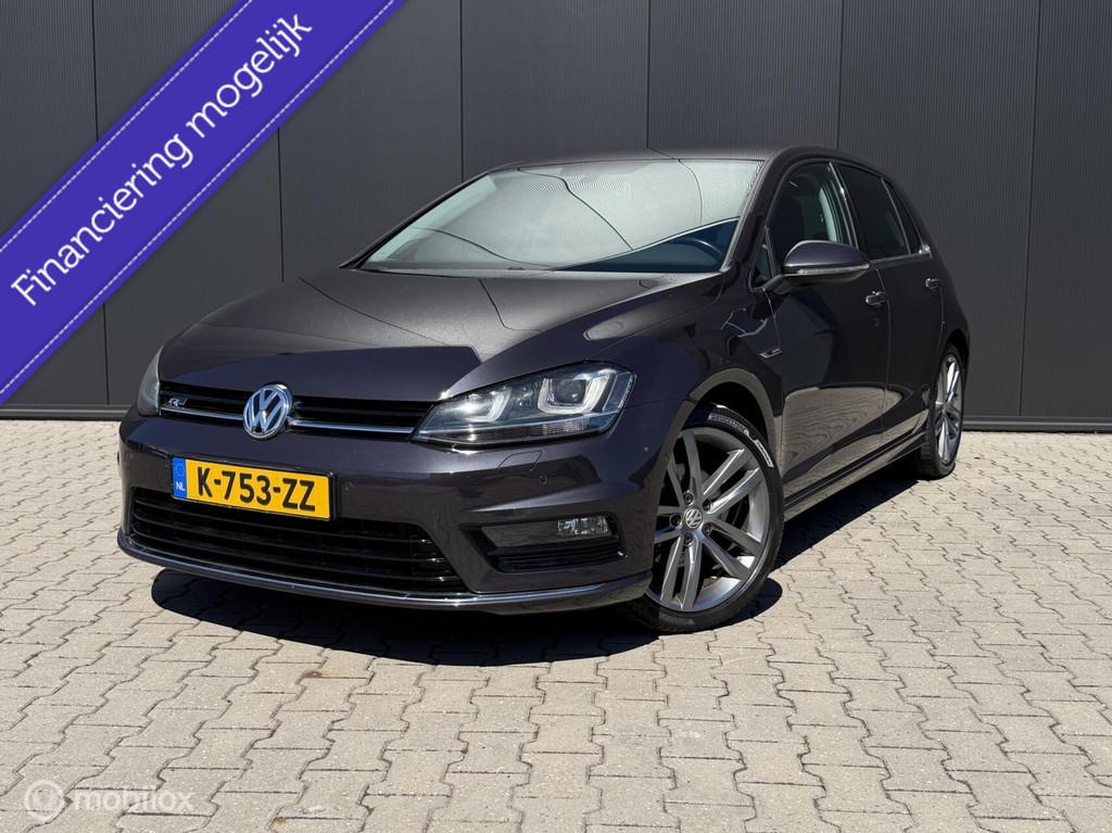 Volkswagen Golf 1.4 TSI R-Line/Carplay/Dynaudio/Automaat/Key, Auto's, Stof, Gebruikt, 4 cilinders, 150 pk