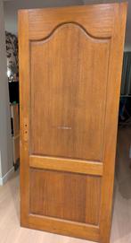 Jaren 70 deur massief hout, Doe-het-zelf en Verbouw, Deuren en Horren, Ophalen, Gebruikt, 80 tot 100 cm, Binnendeur