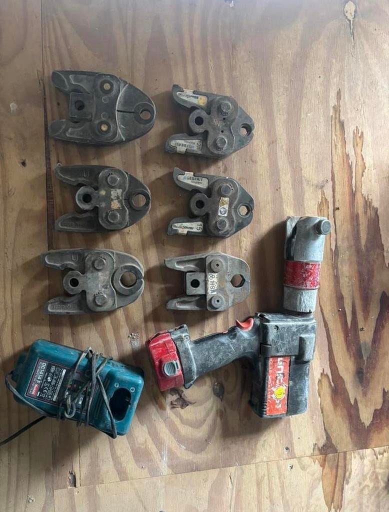 Perstang met 6 bekken.  Klauke, Ophalen of Verzenden, Zo goed als nieuw