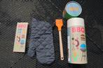 Barbecue barbeque bbq kookboek handschoen kwast nieuw koker, Ophalen of Verzenden, Nieuw, Hema
