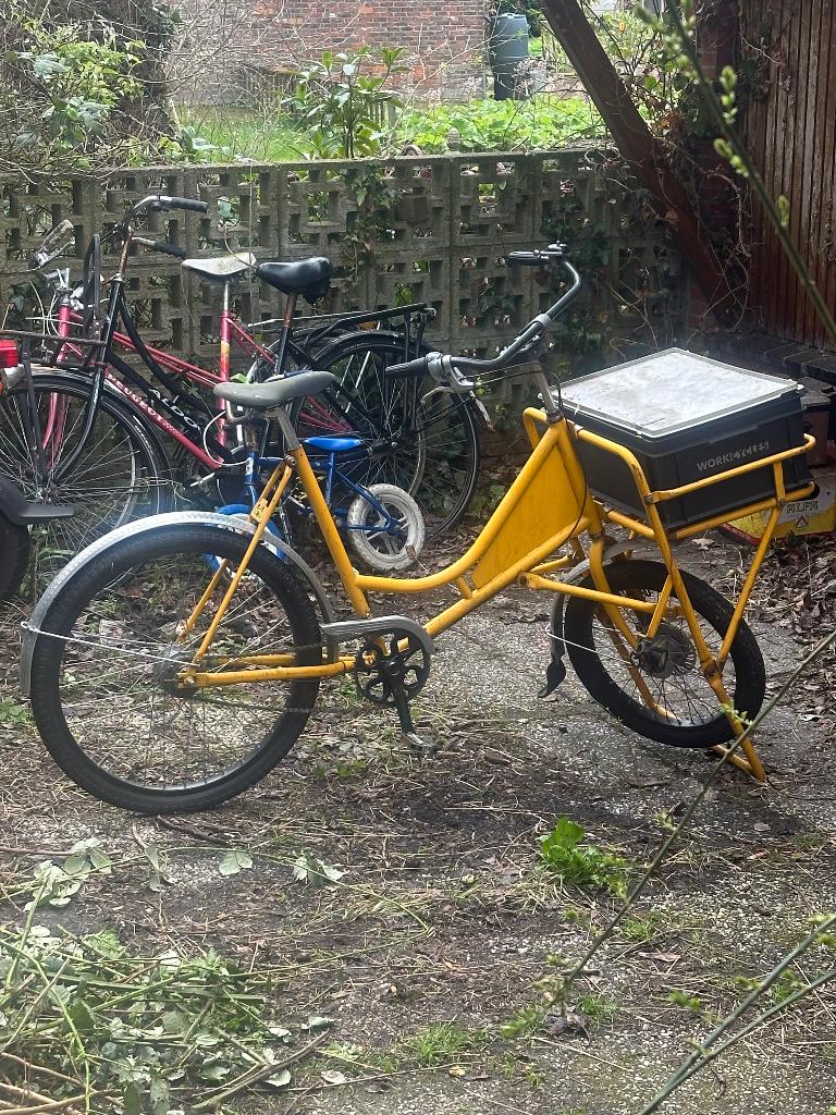 Monark transportfiets, Ophalen, Gebruikt, Goederen