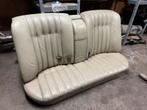 Perlbeige lederen achterbank BMW E28, Auto-onderdelen, Gebruikt, Bmw, Bmw, BMW