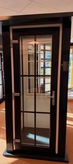 Achterdeur kunststof Gayko- Buiten draaiend - Extreem sterk, Doe-het-zelf en Verbouw, Deuren en Horren, Ophalen, Kunststof, 80 tot 100 cm