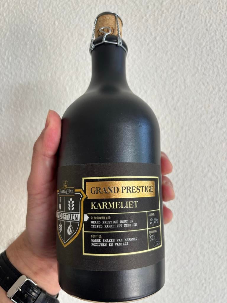 Hertog Jan Proeftuin: Grand Prestige Karmeliet & Barbara's W, Ophalen, Nieuw, Flesje(s), Hertog Jan