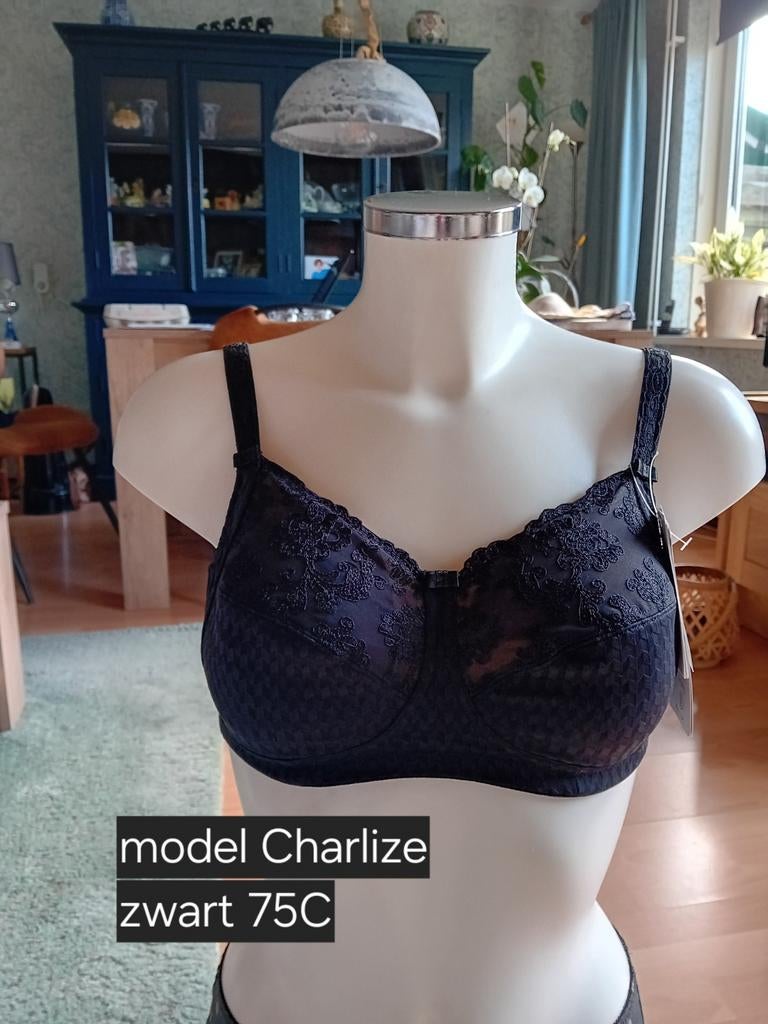 Nieuwe Anita prothese bh 75C 2 kleuren, Kleding | Dames, Ondergoed en Lingerie, Ophalen of Verzenden, Zwart, BH