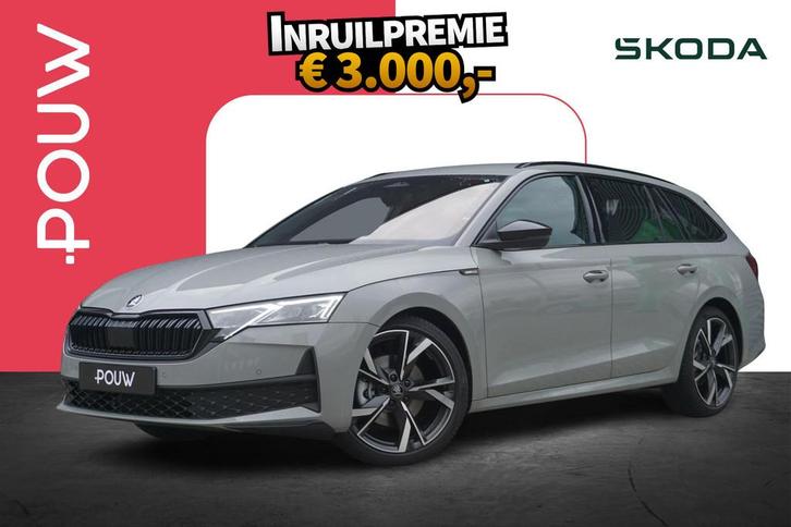 Skoda Octavia Combi 1.5 TSI 150pk MHEV Sportline Tour | Navi, Auto's, Skoda, Bedrijf, Te koop, Octavia, ABS, Achteruitrijcamera