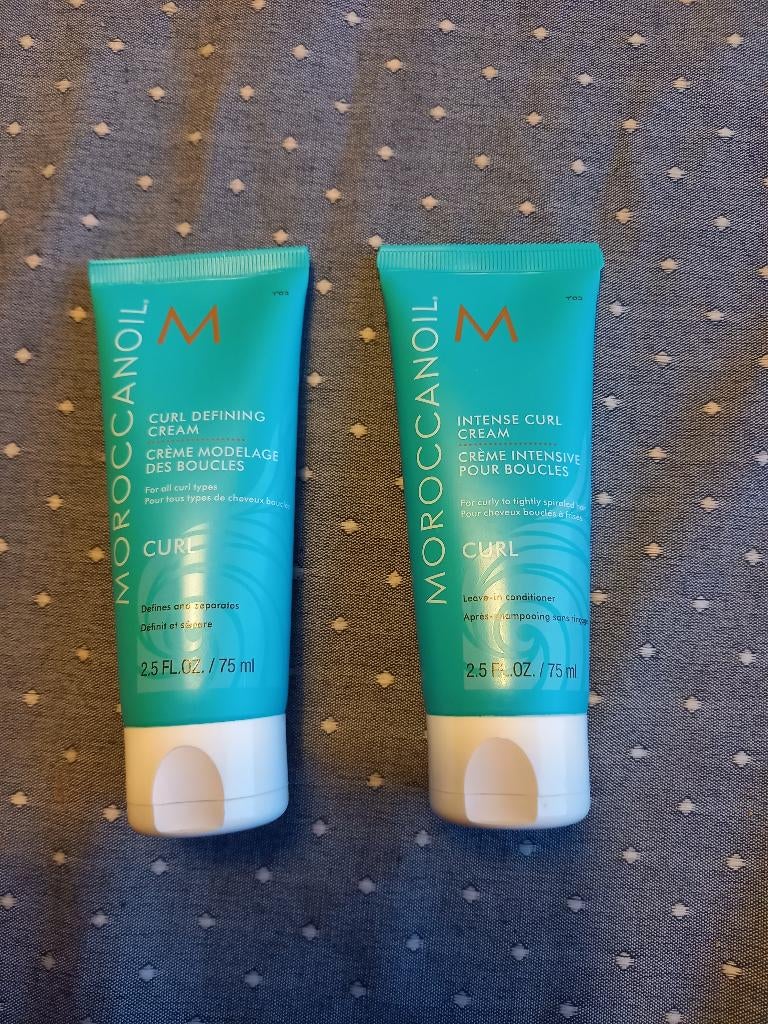 Morocanoil Curl Defining Cream 2 stuks, Ophalen, Gebruikt, Gel, Wax, Haarlak of Mousse
