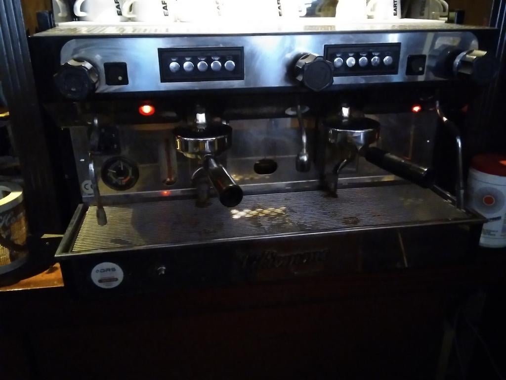 Vibiemme Mercury duo Professionele Espressomachine, Gebruikt, Espresso apparaat, 10 kopjes of meer, Gemalen koffie