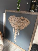 Handgemaakt Schilderij - Olifant, Ophalen, Zo goed als nieuw, Schilderij, Oorspronkelijke maker