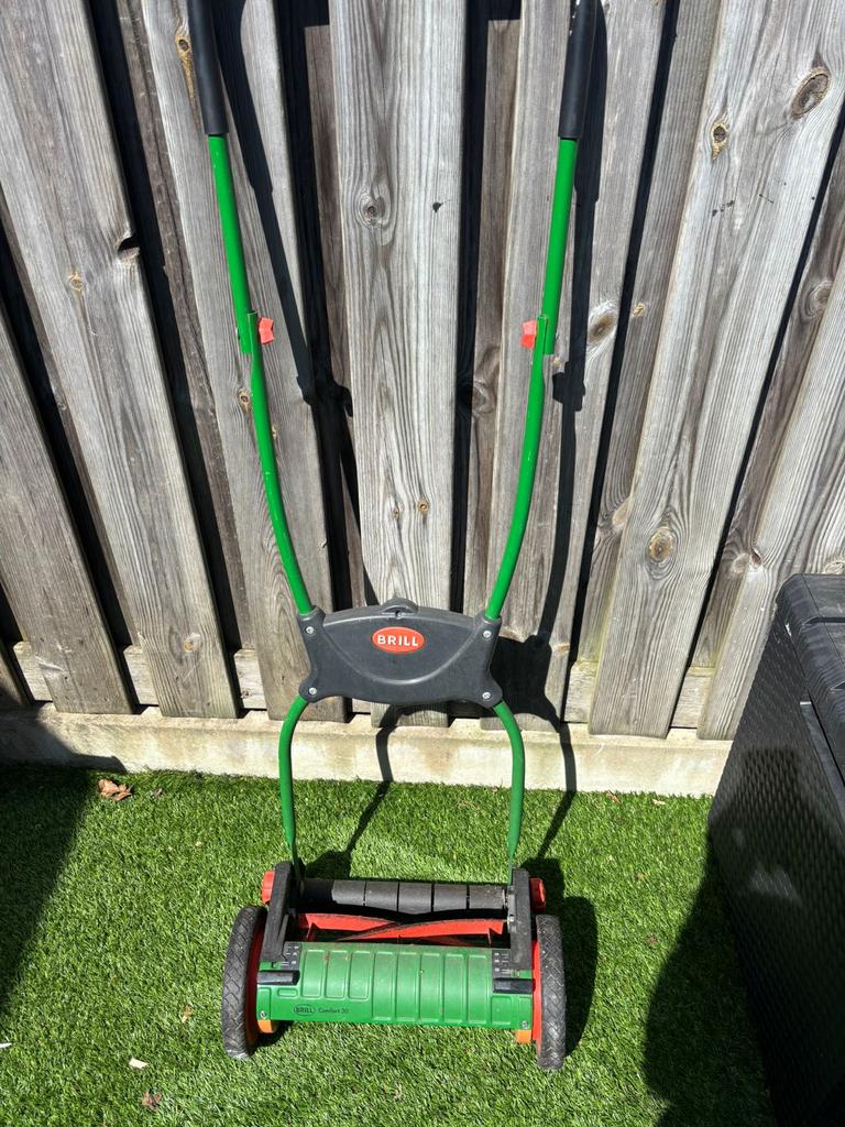 Brill Comfort 30 handgrasmaaier, Ophalen, Gebruikt, Handgrasmaaier, 30 t/m 39 cm