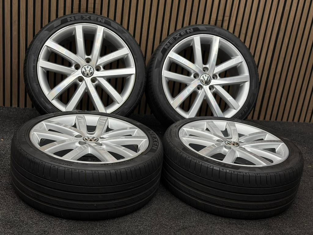 Originele 18 inch VW Golf Vancouver 5x112 ET51 225/40/18, Auto-onderdelen, Banden en Velgen, Ophalen, 18 inch, ., Banden en Velgen