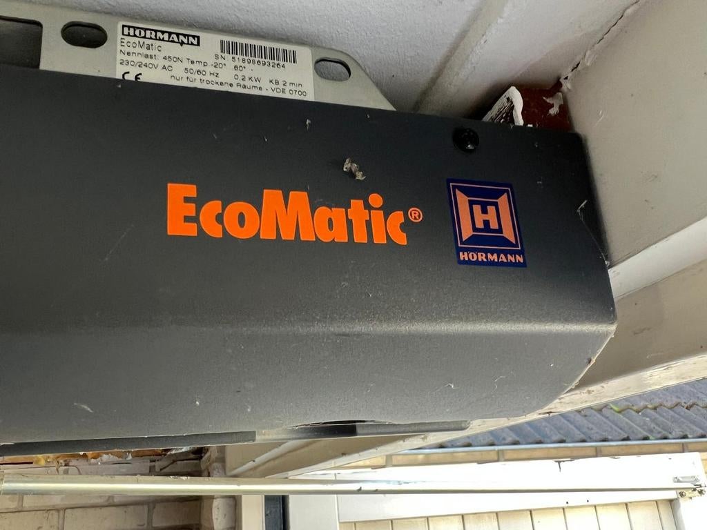 Elektrische garagedeur opener voor draaideuren., Ophalen, 120 cm of meer, Garagedeur, 215 cm of meer