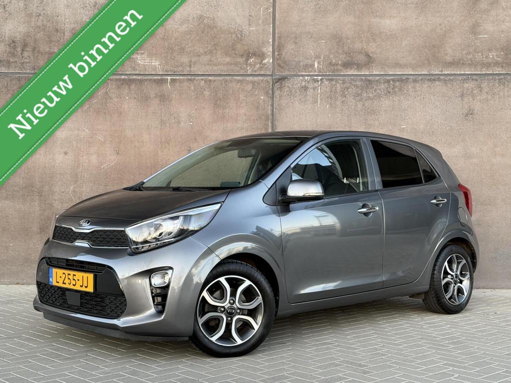 Kia Picanto 1.0 DPi DynamicPlusLine | Fabrieksgarantie 06-20, Auto's, Kia, Stof, Gebruikt, 4 stoelen, Origineel Nederlands
