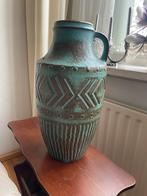 Turquoise “fat lava” vaas, Antiek en Kunst, Ophalen