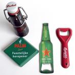 Flessenopeners 4 stuks - biermerken, Ophalen of Verzenden