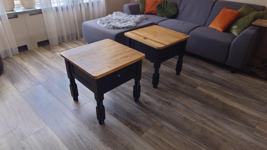 Teakhouten bijzet tafeltje, Antiek en Kunst, Ophalen