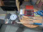 Complete speksteen bewerkingsset met stenen en boek, Ophalen, Gebruikt, Gereedschap of Toebehoren
