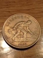 Zeldzame Luxemburgse munt 1 Frank 1959, Ophalen of Verzenden, Brons, Losse munt