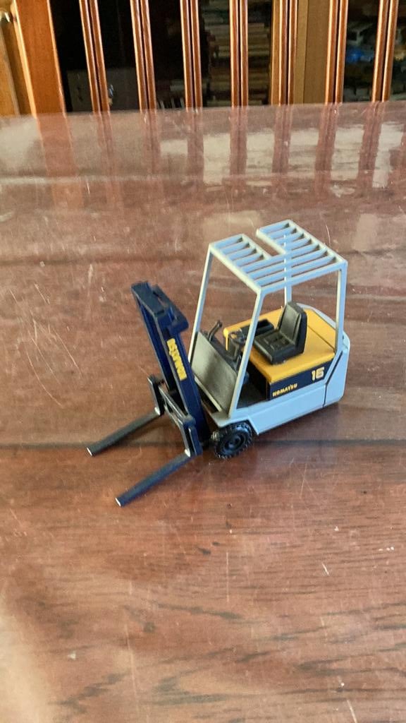 Schaalmodel Nzg Komatsu 16 vorkheftruck 1:25, Ophalen of Verzenden, Nieuw, Overige typen, Overige merken