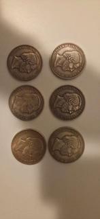 6x willem 3 rijksdaalder zilver, Verzenden, Koning Willem III, 2½ gulden, Zilver