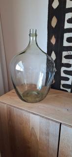 Een oude wijnfles/vaas, Ophalen, Overige kleuren, 50 tot 75 cm, Glas