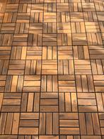 Acacia houten terrastegels (IKEA RUNNEN) - 31 st = ca. 3m2, Ophalen of Verzenden, Nieuw, Hout