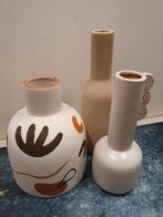 Vaasjes 3 stuks, Huis en Inrichting, Woonaccessoires | Vazen, Ophalen, Overige kleuren, Minder dan 50 cm, Glas