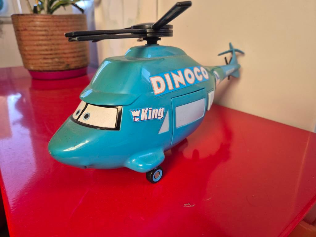 Helikopter Dinoco uit de Cars film, Ophalen of Verzenden, Gebruikt