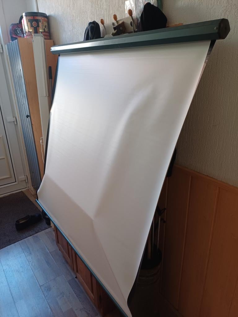 Beamer scherm 1.50x1.50, Ophalen of Verzenden