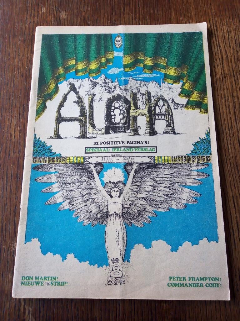 aloha nr.8 uit 1972/E.Geradts/v/d borne/willem holtrop, Ophalen of Verzenden, Gelezen, Muziek, Film of Tv