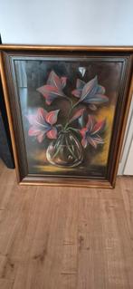 Schilderij van Hermanus Rijk Scholten - Bloemen in vaas, Ophalen of Verzenden