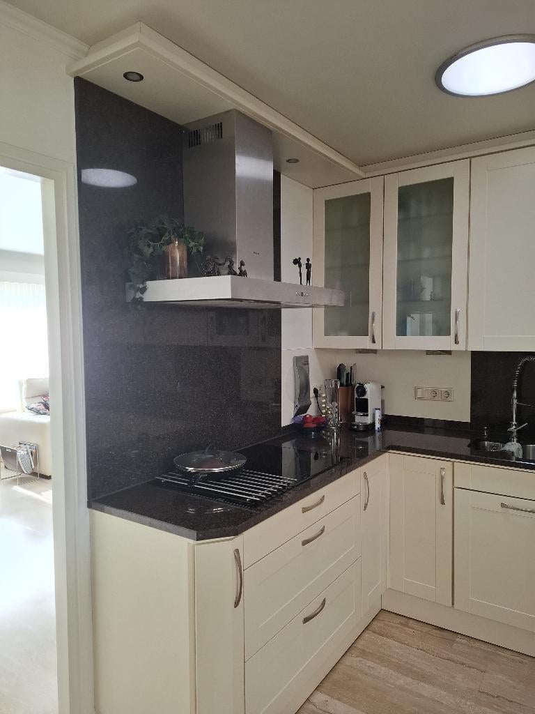 Hoekkeuken, Huis en Inrichting, Keuken | Complete keukens, Ophalen, Gebruikt, Hoekkeuken, Graniet of Steen