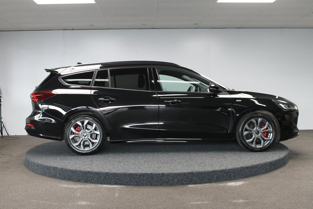 Ford Focus Wagon 1.0 EcoBoost Hybrid ST Line Style|rijklaar, 12 maanden, Gebruikt, Zwart, Origineel Nederlands