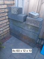 4 Stapel blokken gratis af te halen. Afm. 60 x 12 x 10 cm, Tuin en Terras, Bielzen en Borders, Ophalen of Verzenden
