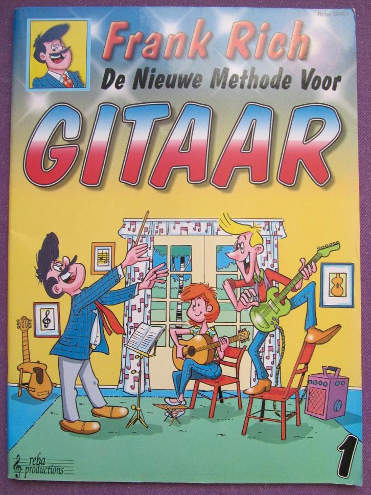 FRANK RICH - DE NIEUWE METHODE VOOR GITAAR UIT 2002 **Nieuw*, Muziek en Instrumenten, Bladmuziek, Nieuw, Artiest of Componist