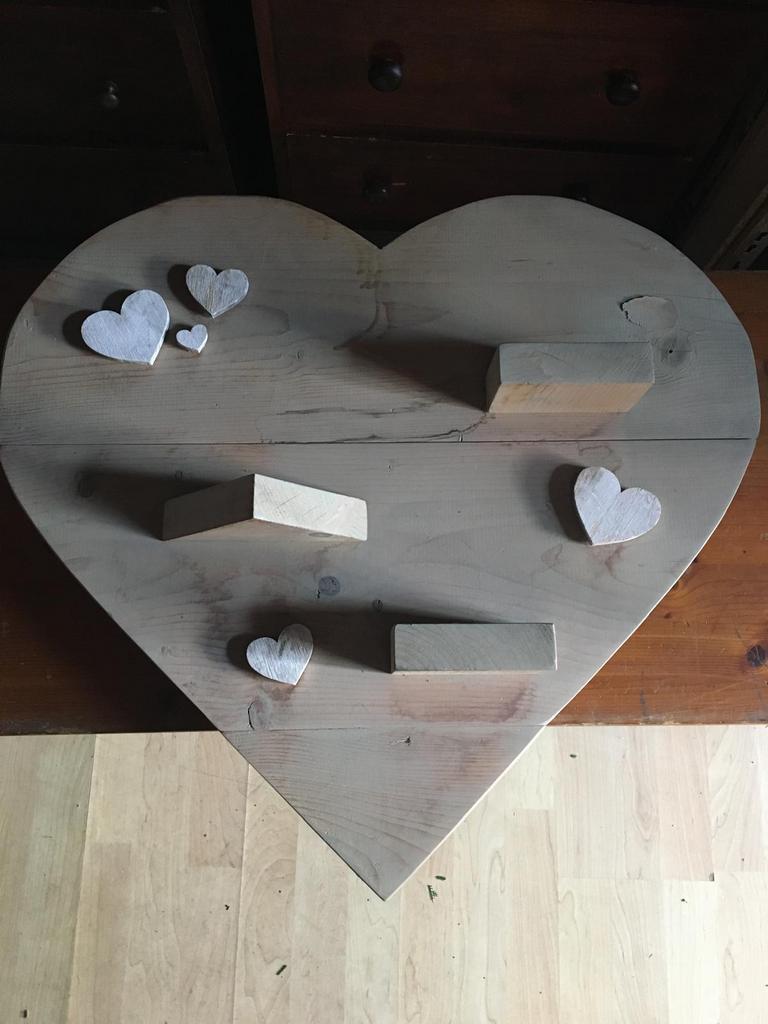 Wandplank hart., Huis en Inrichting, Woonaccessoires | Spiegels, Ophalen, Minder dan 50 cm, Zo goed als nieuw, Minder dan 100 cm