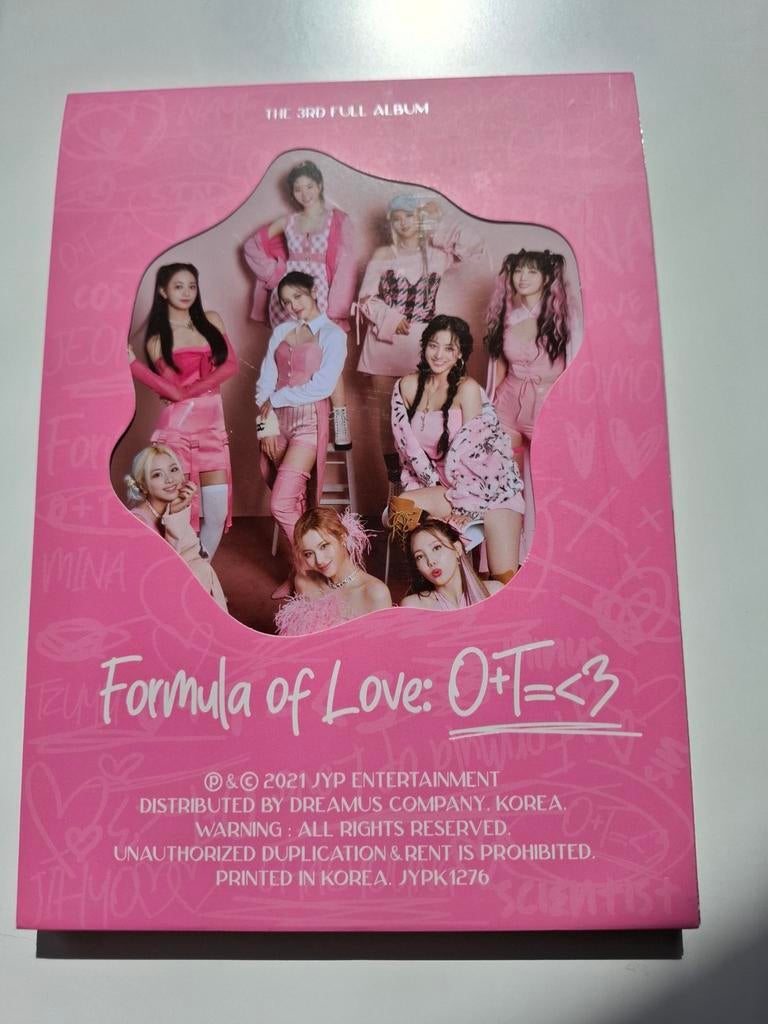 TWICE - Formula of Love: O+T=<3 Album, Cd's en Dvd's, Cd's | Wereldmuziek, Ophalen of Verzenden, Zo goed als nieuw, Aziatisch