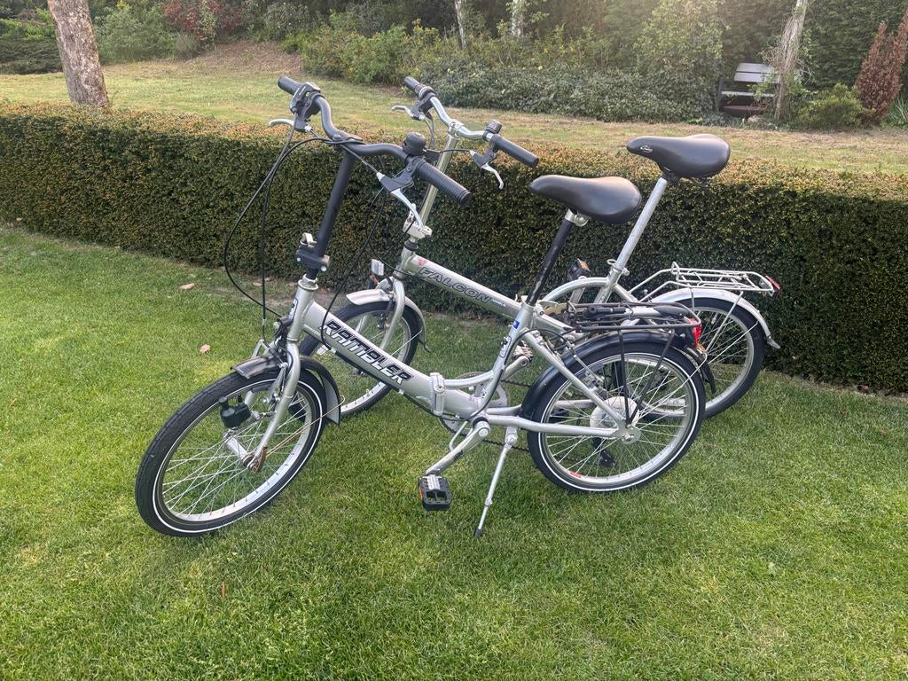 Twee vouwfietsen Falcon / Rambler, Fietsen en Brommers, Overige merken, 20 inch of meer, Gebruikt, Versnellingen