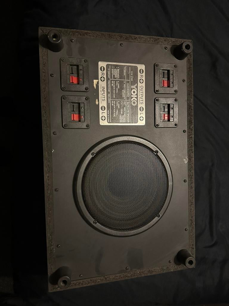 Yoko subwoofer, Ophalen of Verzenden, Zo goed als nieuw