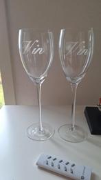 Rivièra Maison Wijnglazen - Set van 2, Ophalen, Zo goed als nieuw, Overige materialen, Los bestek