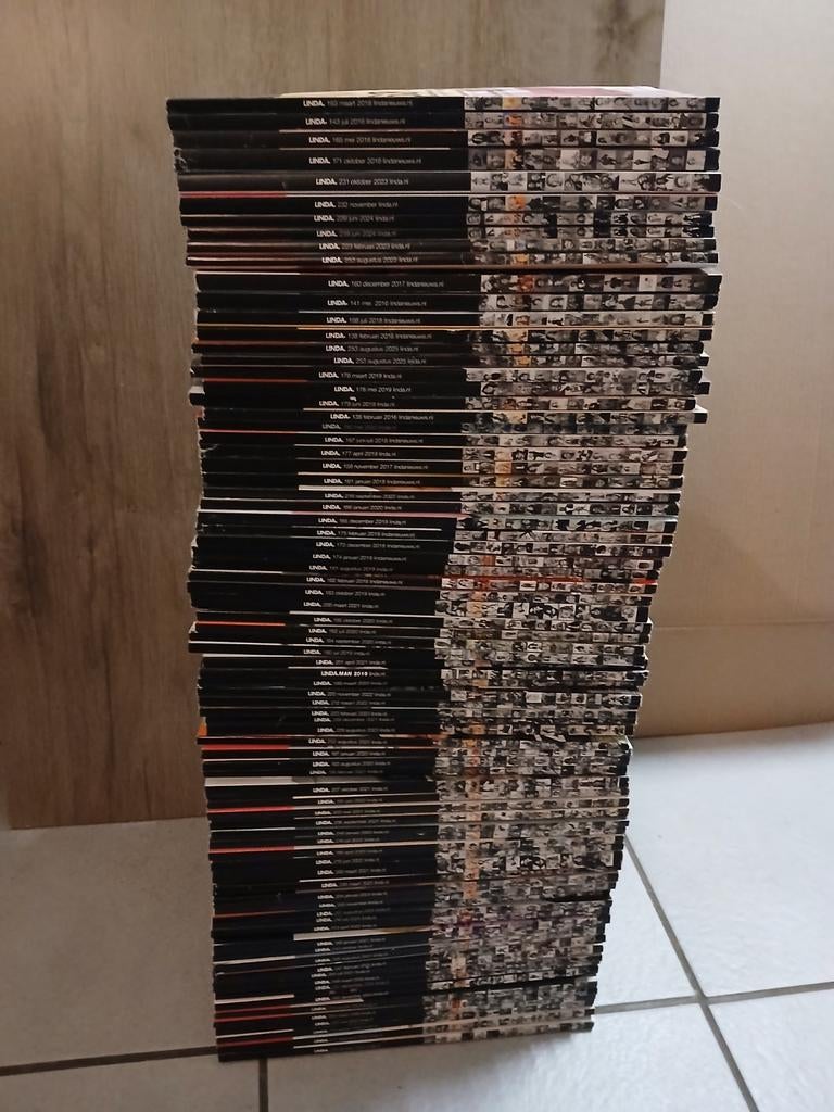 Grote stapel Linda tijdschriften, 80 stuks., Ophalen, Zo goed als nieuw