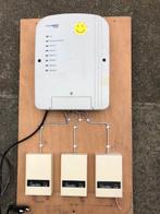 huistelefooncentrale, Ophalen, Gebruikt, 4 handsets of meer